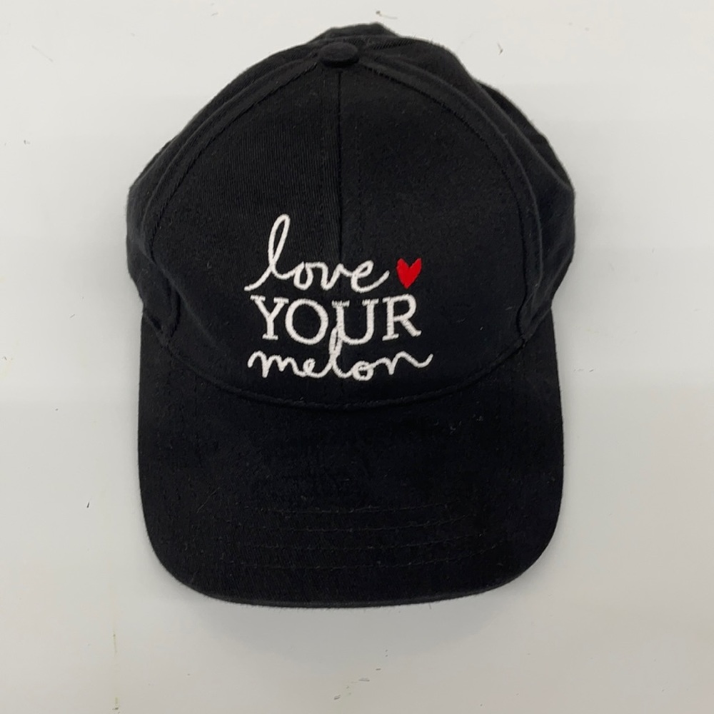 Love your melon black baseball hat OS made in USA